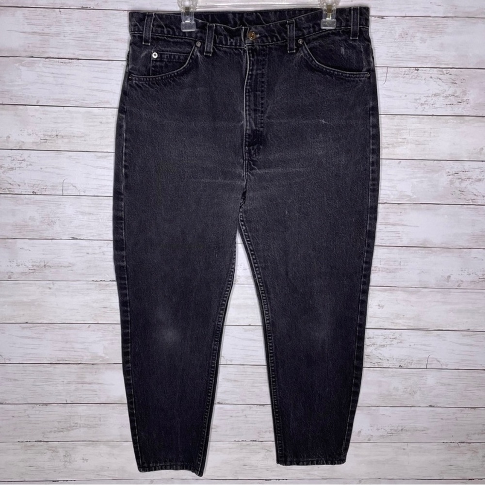 Vintage Levi’s 505 Orange Tab Black Jeans Men’s 38x30